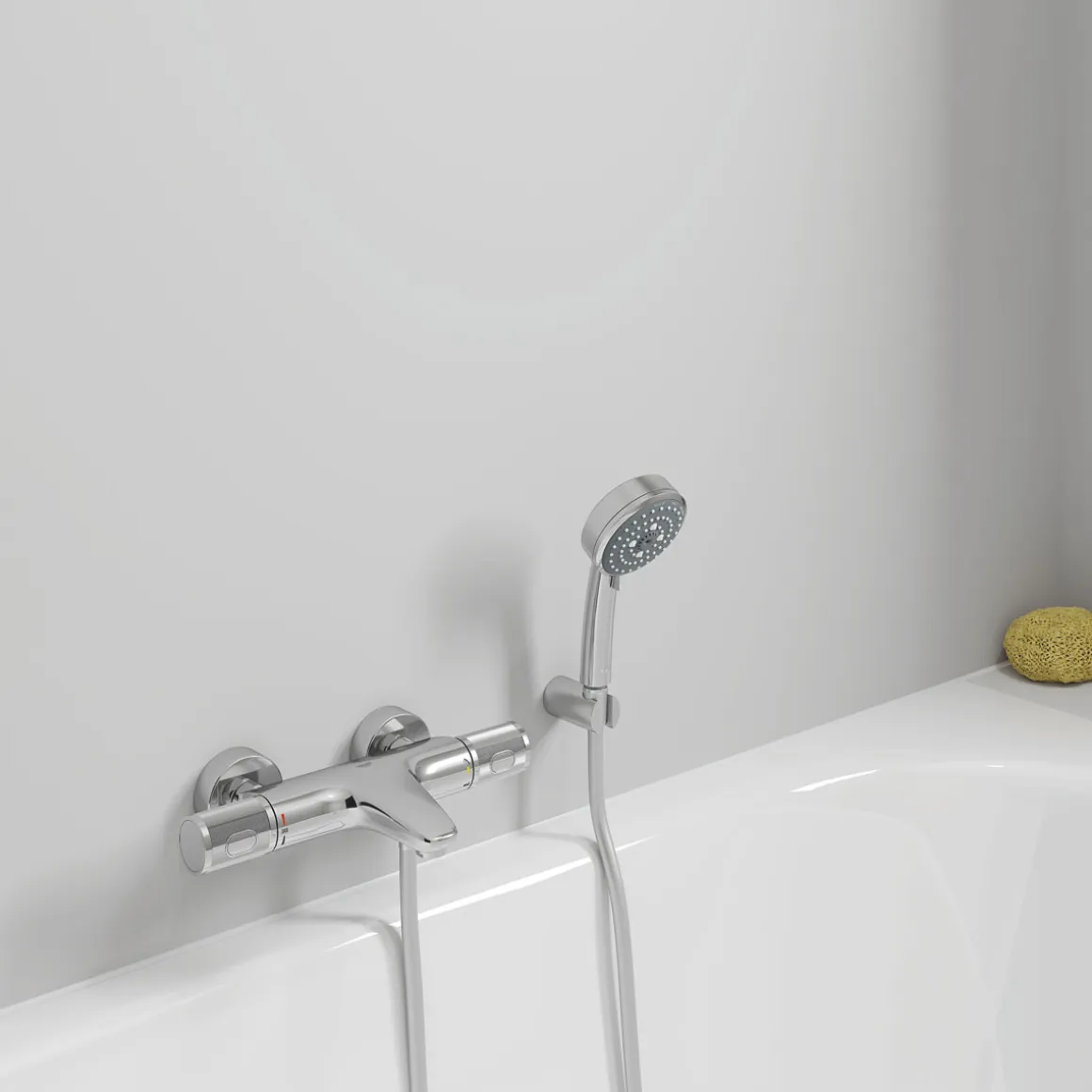 Grohe Wannenbatterie Precision Feel chrom 31,3 cm