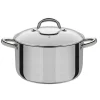 GSW Fleischtopf Montreal mit Glasdeckel 24cm 6L
