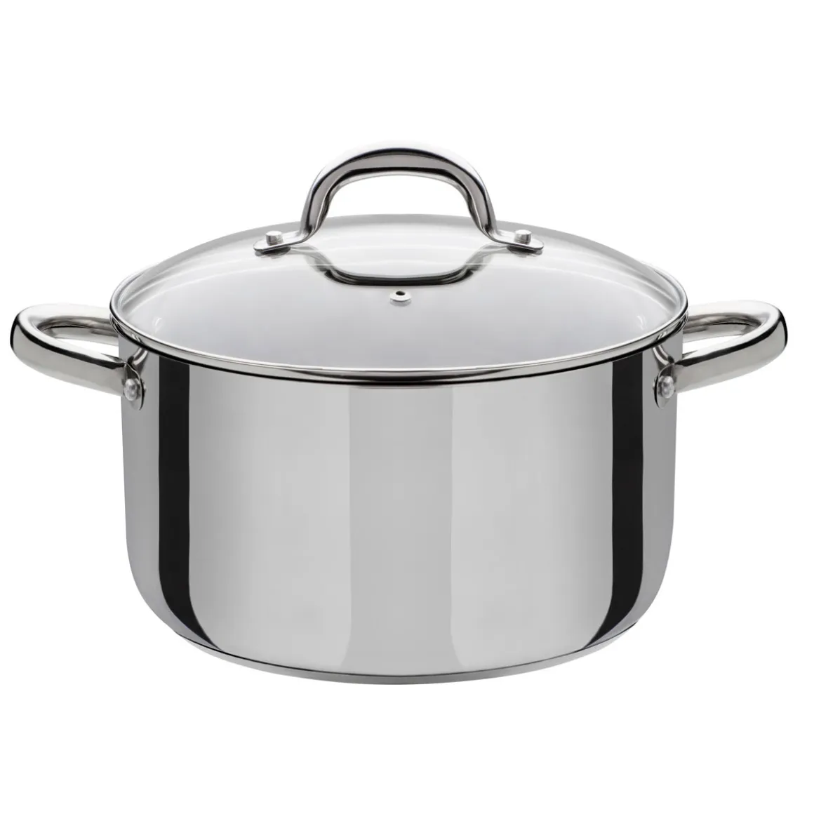GSW Fleischtopf Montreal mit Glasdeckel 24cm 6L