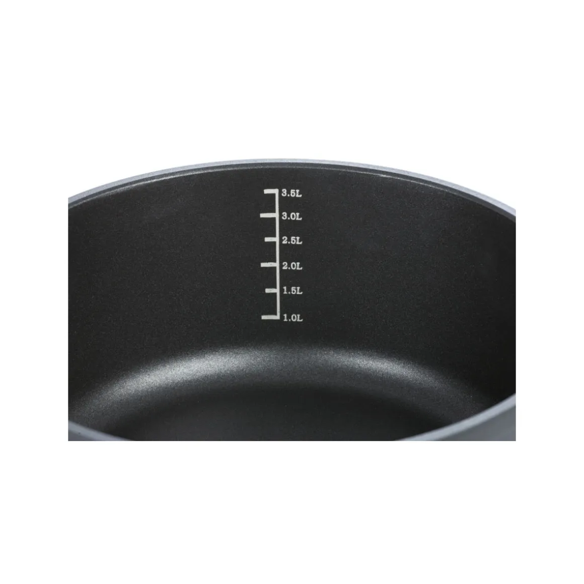 GSW Fleischtopf Profi-Black-Star mit Glasdeckel 24cm 5,5L