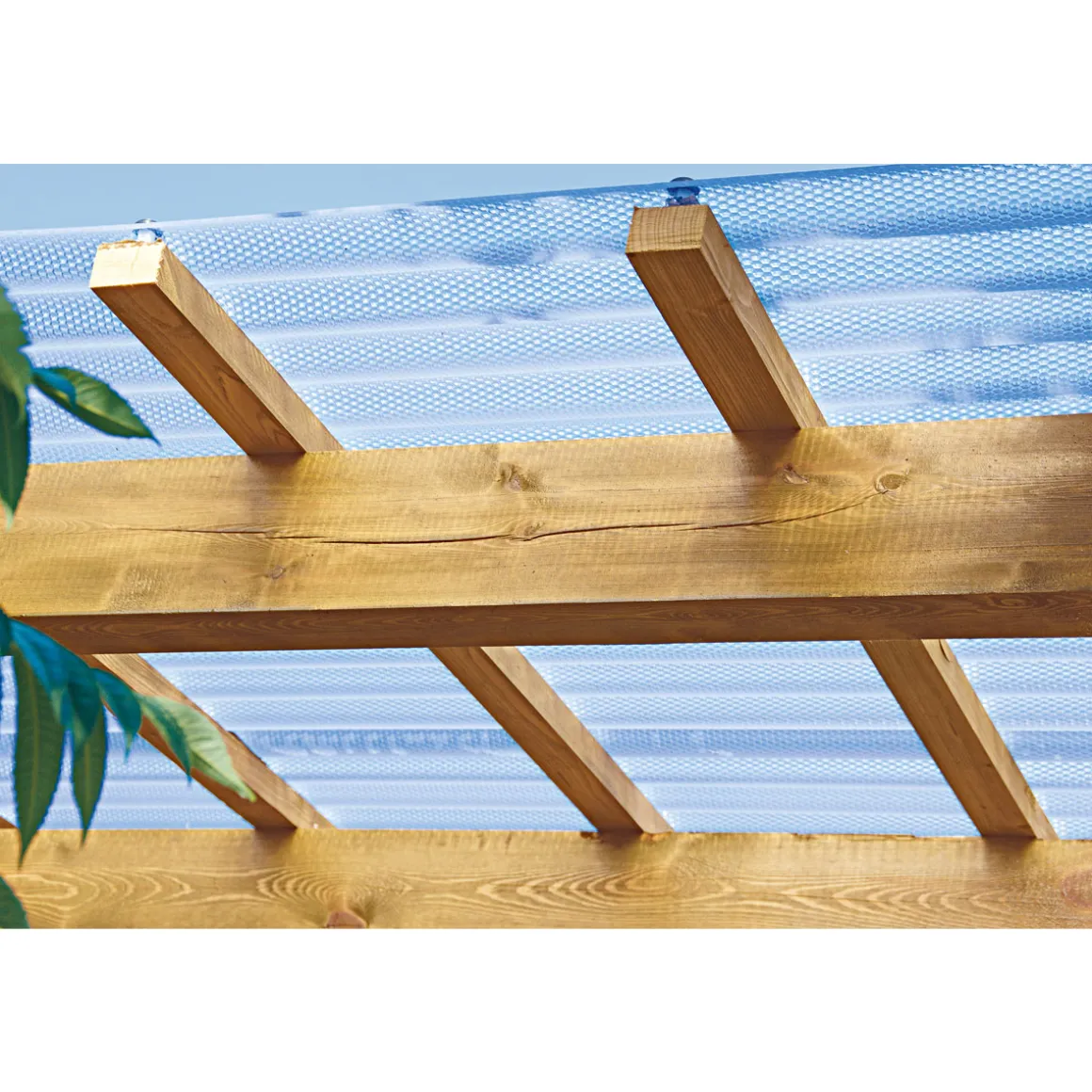 gutta PVC Wellplatte Prisma klar 200 x 90 cm
