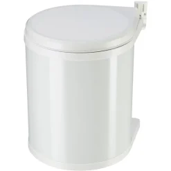 Hailo Mülleimer Compact Box M 15 L weiß