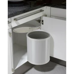 Hailo Mülleimer Compact Box M 15 L weiß