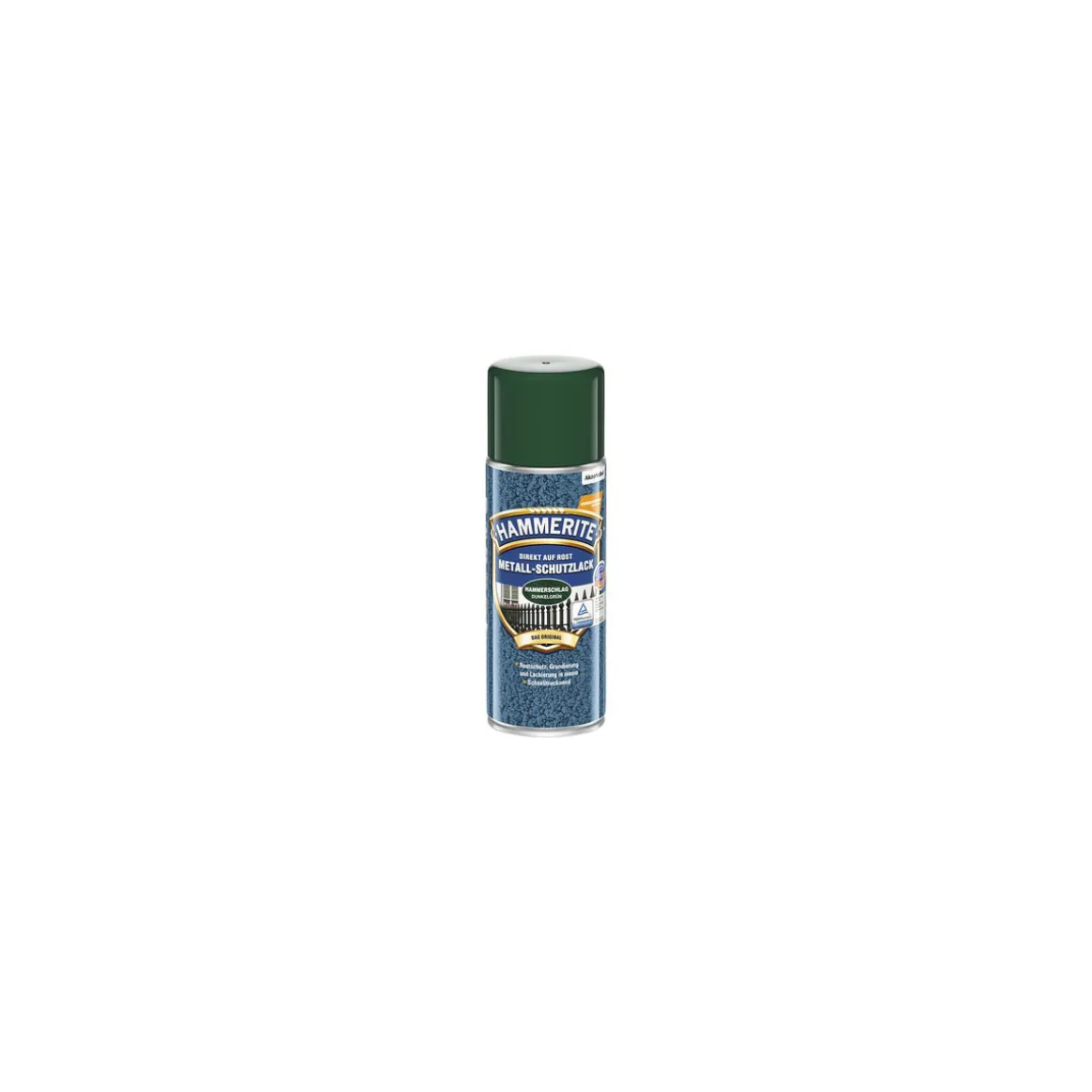 Hammerite Metallschutzlack-Spray hammerschlag-dunkelgrün 400 ml