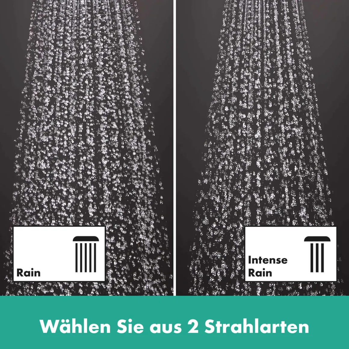 Hansgrohe Duschsystem Vernis Shape mit Thermostat chrom