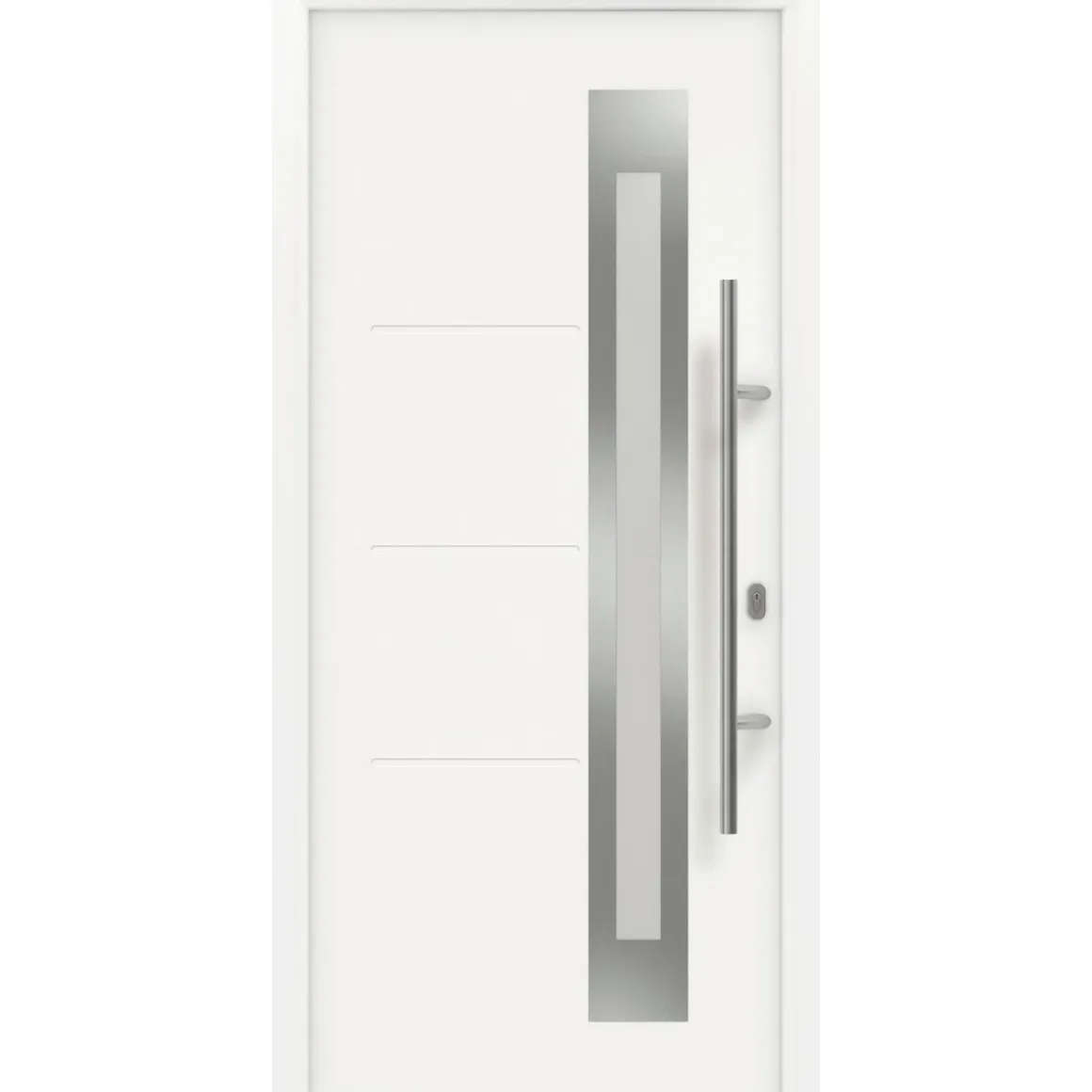 Haustür Isopro Secur IPS 780 weiß DIN rechts