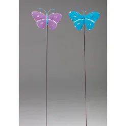 Haveson Metallstecker Schmetterling 71 cm