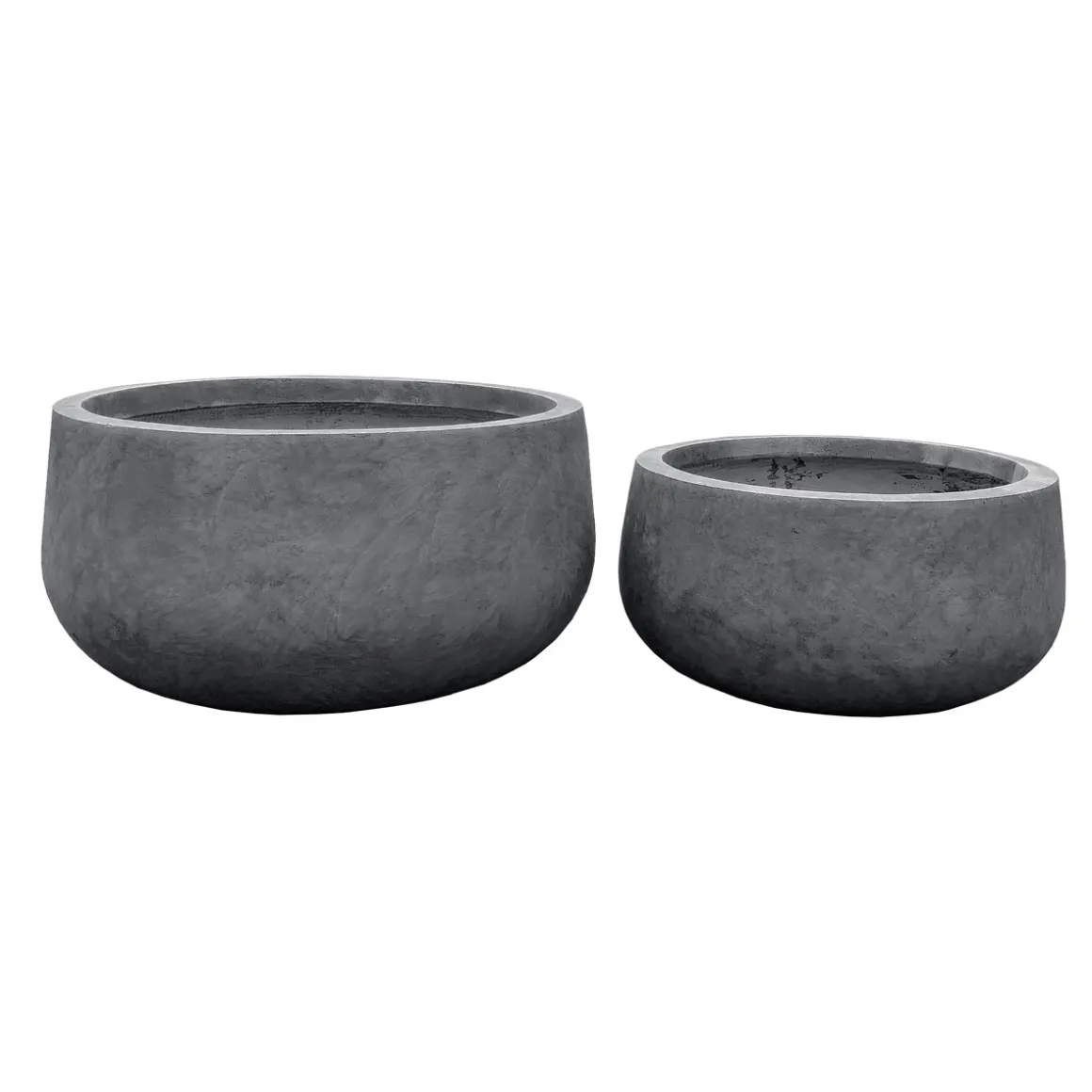 Haveson Pflanzengefäßserie Wiped Grey