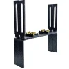 Haveson Balkonkastenhalter 2er Set anthrazit