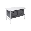 Haveson Camping-Tisch mit Ablagefächern