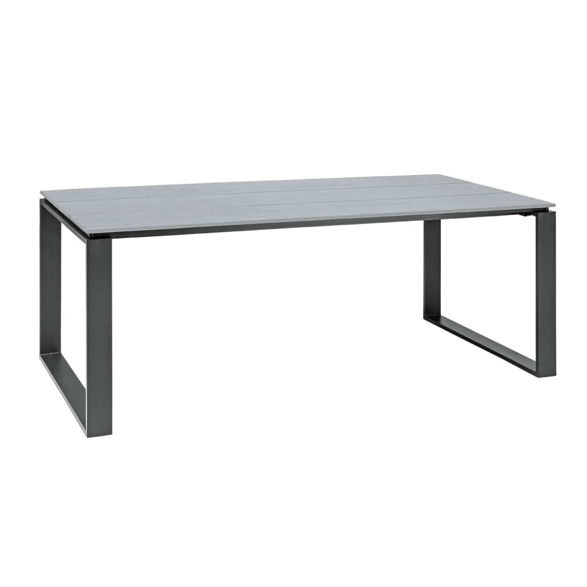 Haveson Gartentisch Madeira grau 210 x 75 x 100 cm