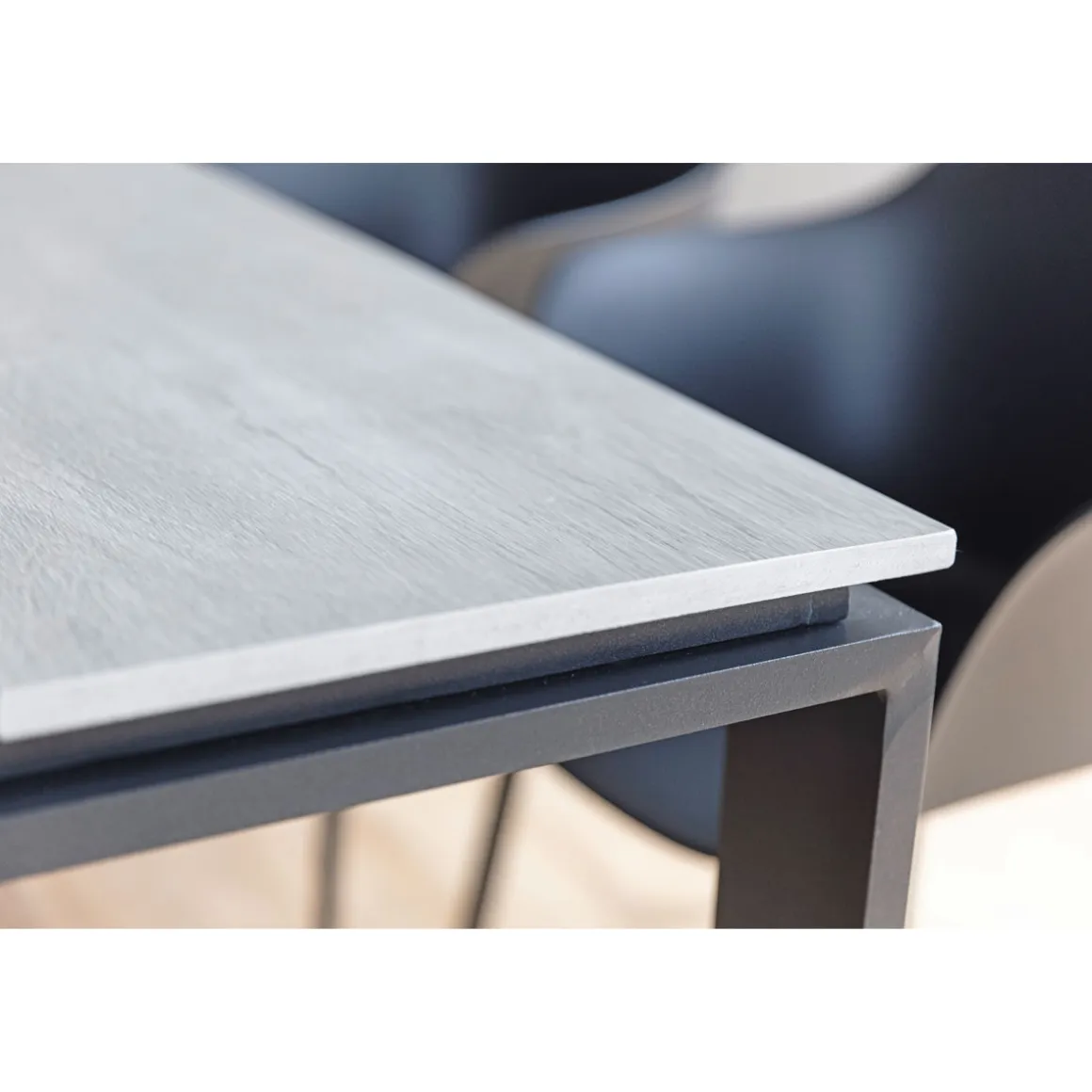 Haveson Gartentisch Madeira grau 210 x 75 x 100 cm