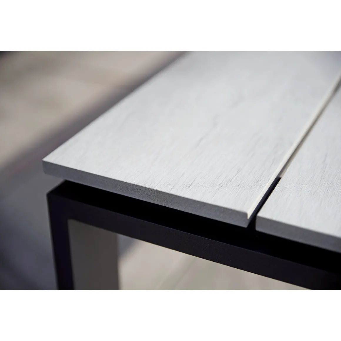Haveson Gartentisch Madeira grau 210 x 75 x 100 cm