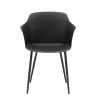 Haveson Kunststoff-Sessel Madeira schwarz