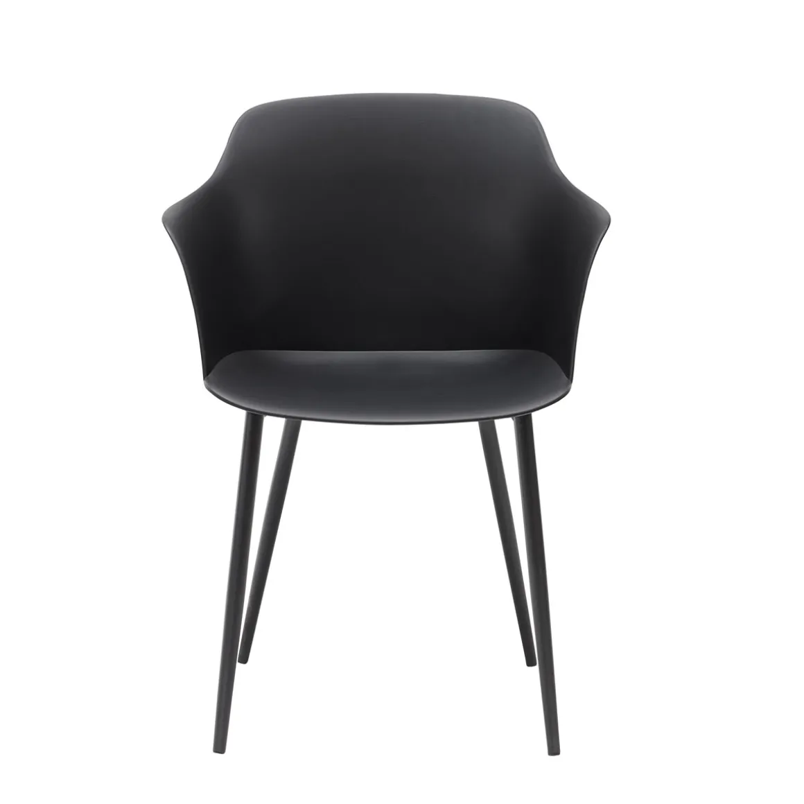 Haveson Kunststoff-Sessel Madeira schwarz
