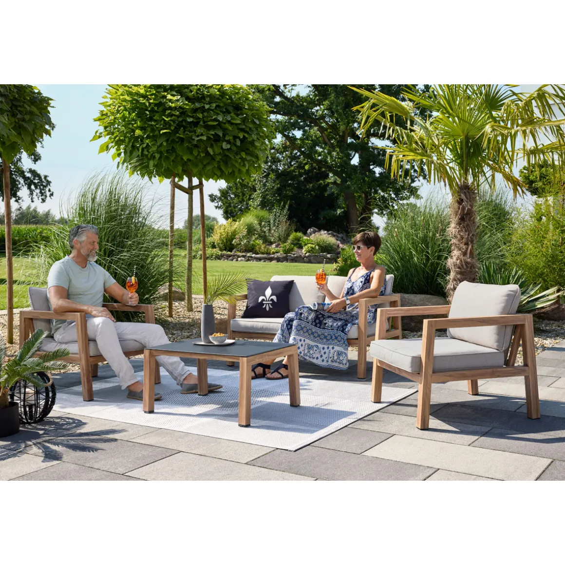 Haveson Loungegarnitur Sansibar