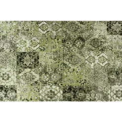 Haveson Outdoorteppich Deluxe grün/grau 120 x 180 cm