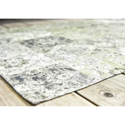 Haveson Outdoorteppich Deluxe grün/grau 120 x 180 cm