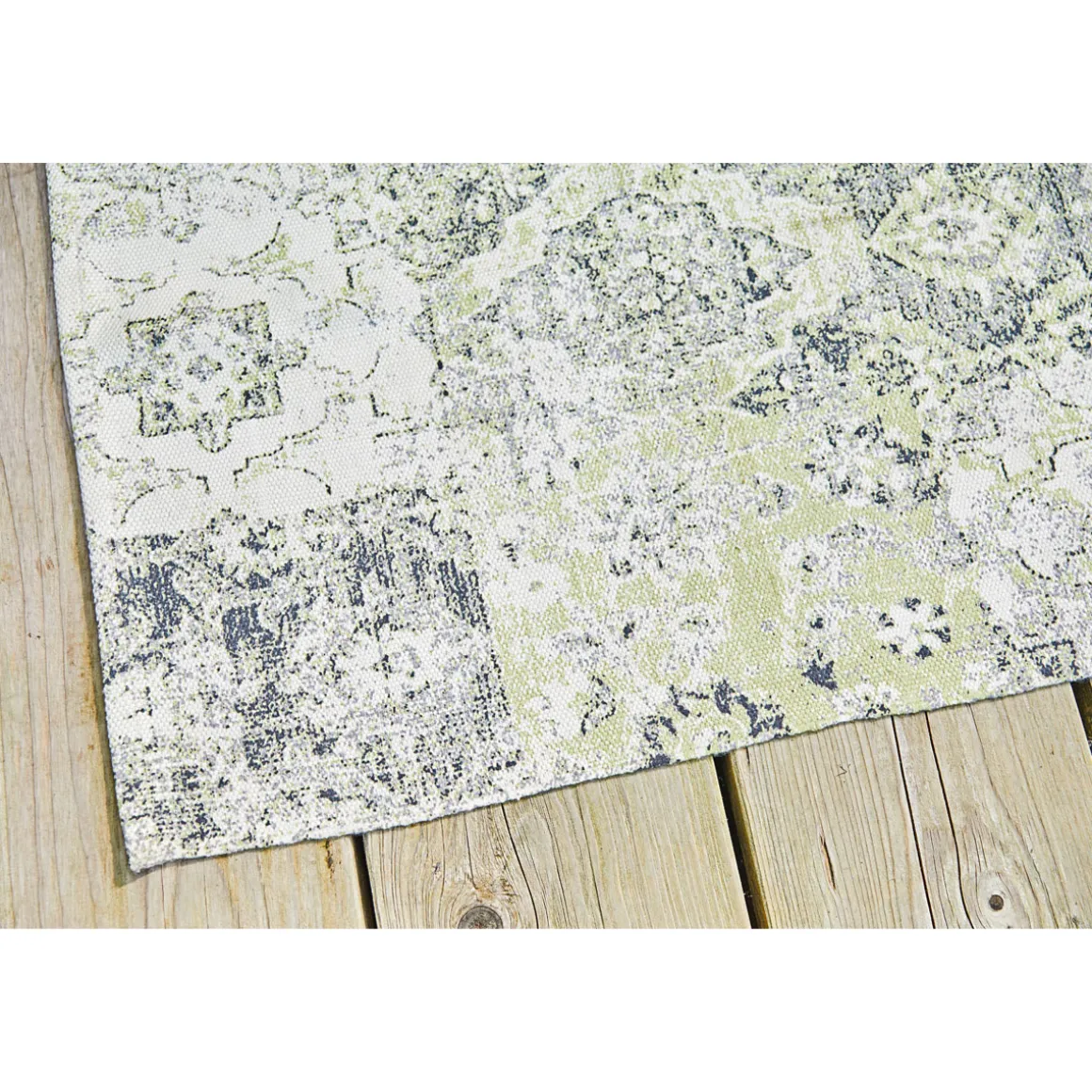 Haveson Outdoorteppich Deluxe grün/grau 120 x 180 cm