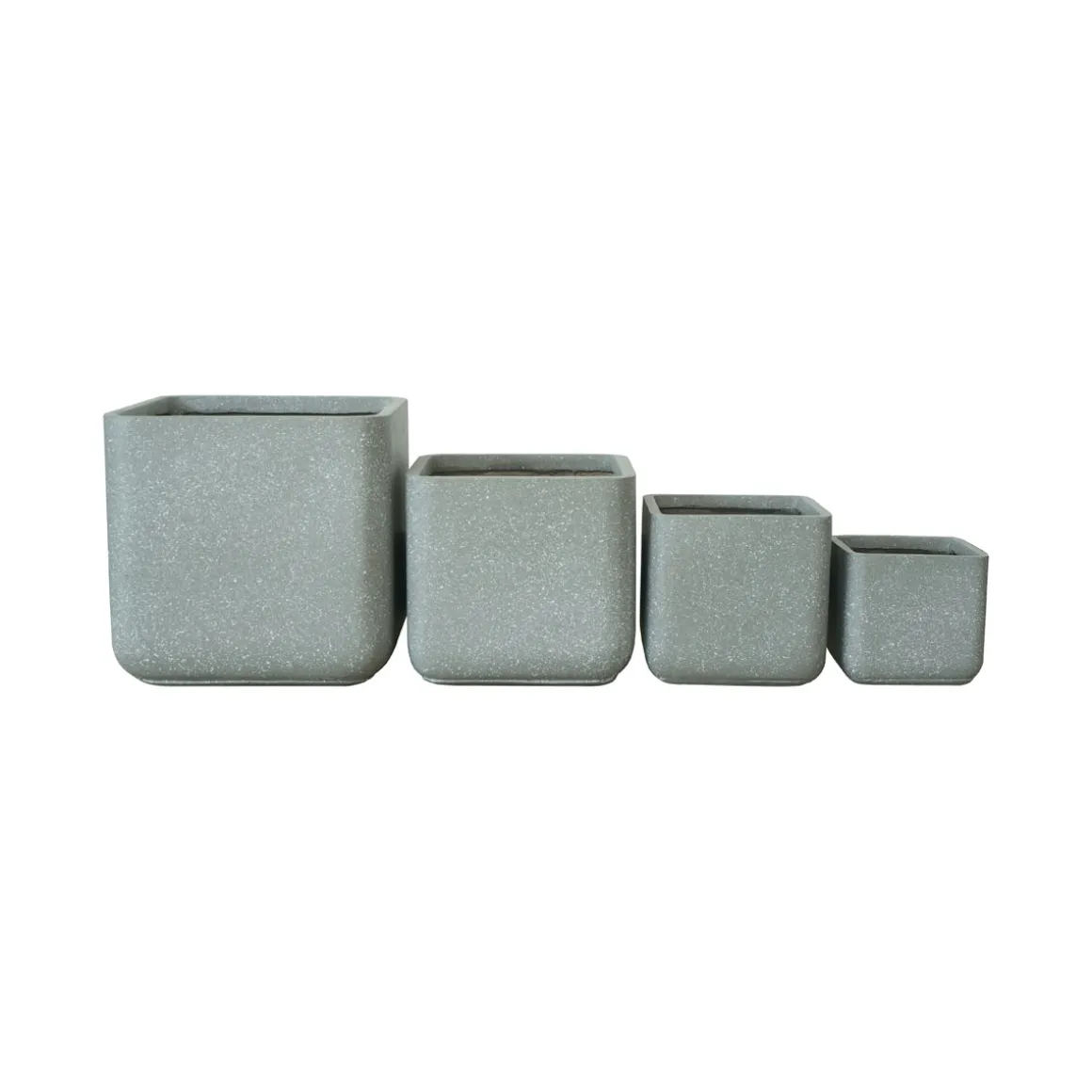 Haveson Pflanztopf Terrazzo BxHxT 43 x 43 x 41 cm
