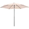 Haveson Push-Up-Schirm Pesaro natur 270 cm
