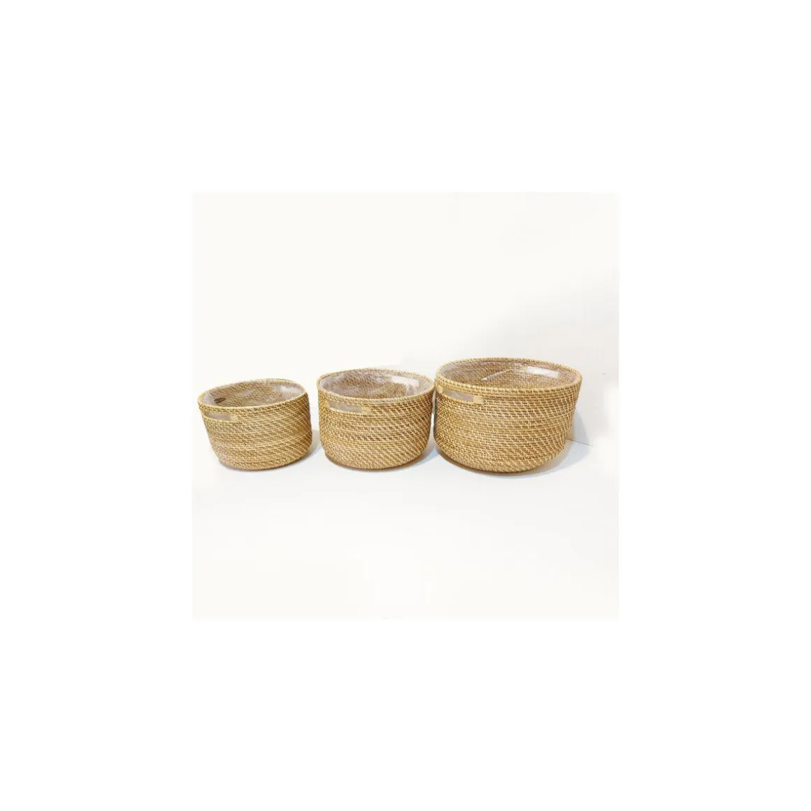 Haveson Rattankorb Saigon Durchmesser 35 x 32 cm