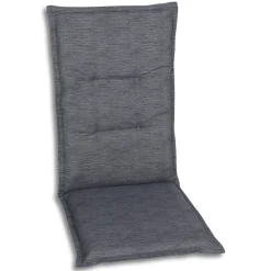 Haveson Sitzauflage Hochlehner 118x48x4cm anthrazit