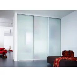 Hibitaro Studio-Schiebetür mit Aluminiumrahmen auf Maß als Durchgangstür