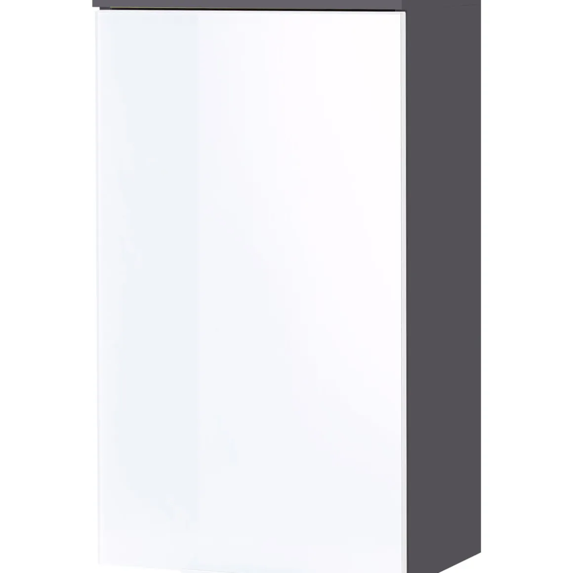 Hängeschrank 39 x 69 x 27 cm graphit/weiß