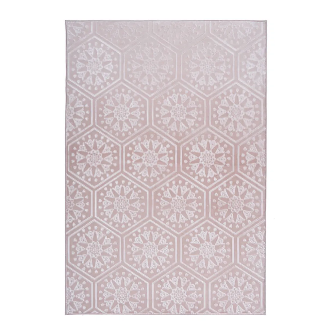 Hochflorteppich „Monroe 200“, rosa