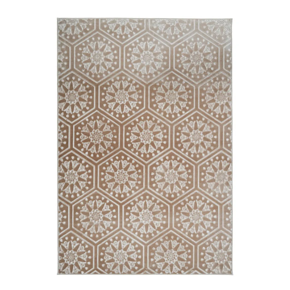 Hochflorteppich „Monroe 200“, taupe