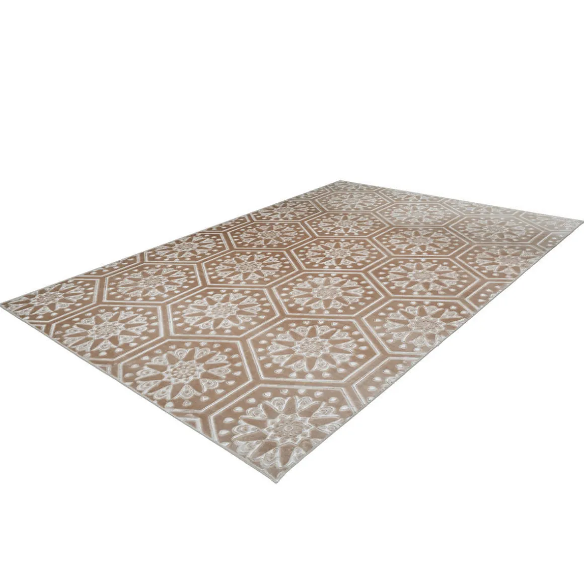 Hochflorteppich „Monroe 200“, taupe