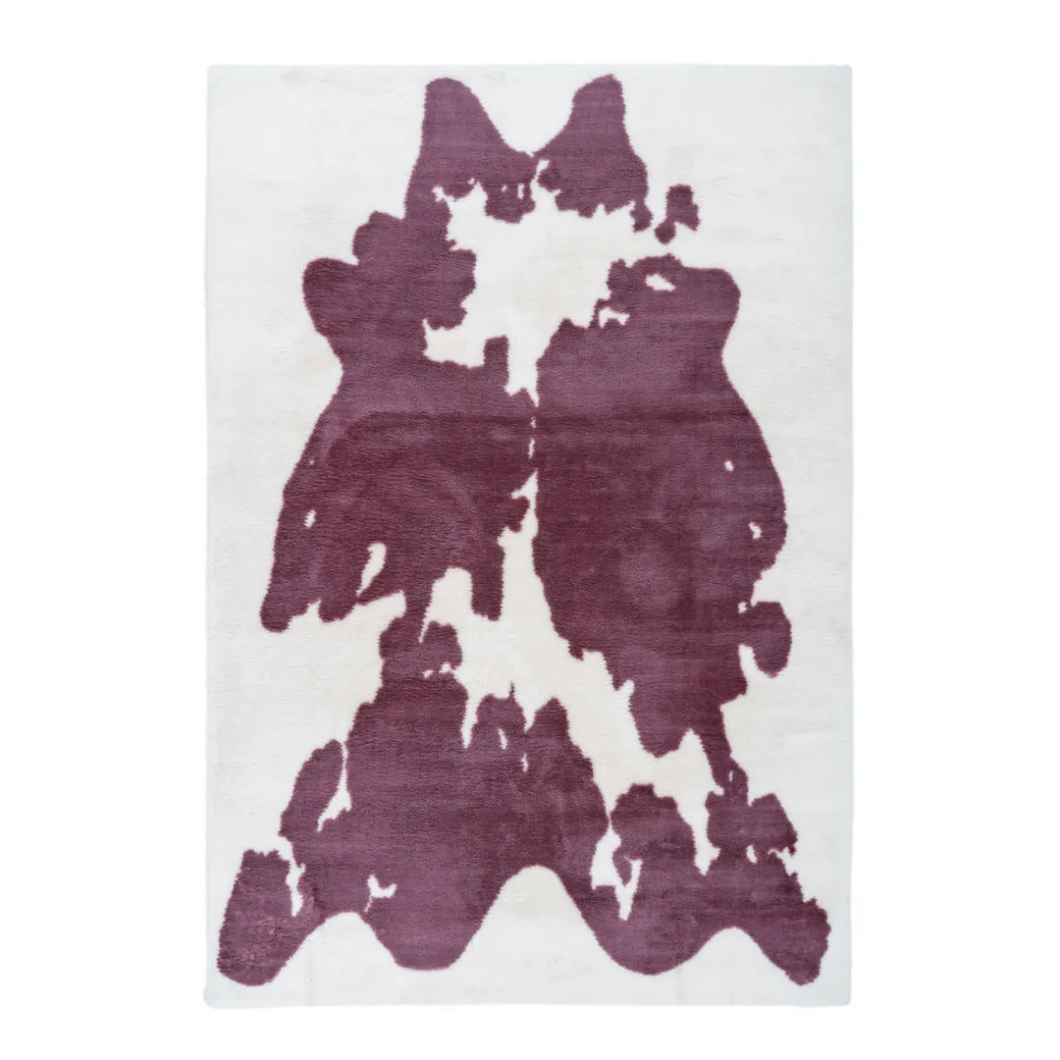 Hochflorteppich Rabbit Animal 500 lilac/weiß