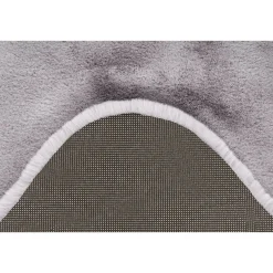 Hochflorteppich „Rabbit Sheepskin 200“, grau/blau