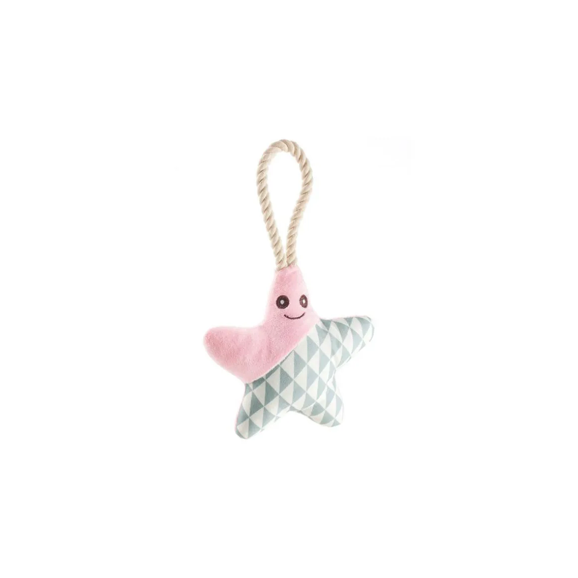 Hundespielzeug Salima Stern rosa 29 cm