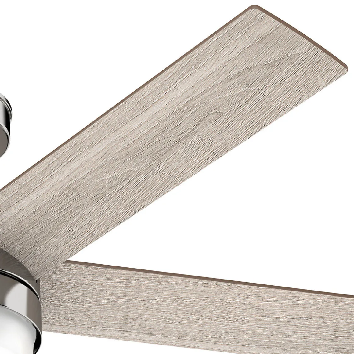 Hunter Fan Hunter Deckenenventilator Claudette 132 cm Nickel poliert