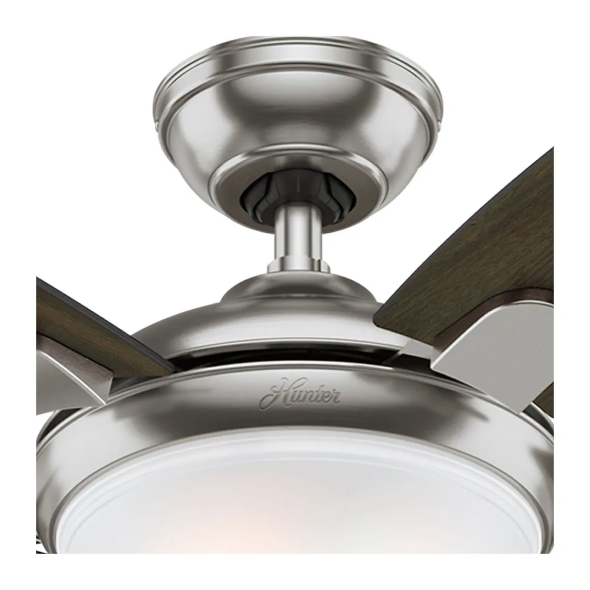 Hunter Fan Hunter Deckenenventilator Contempo 132 cm Nickel gebürstet