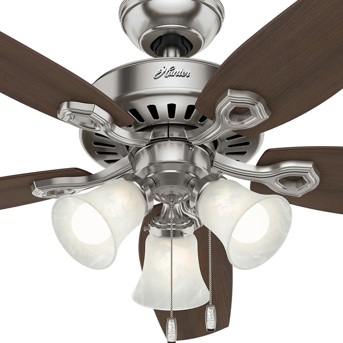 Hunter Fan Hunter Deckenenventilator Builder Plus 132 cm Nickel gebürstet