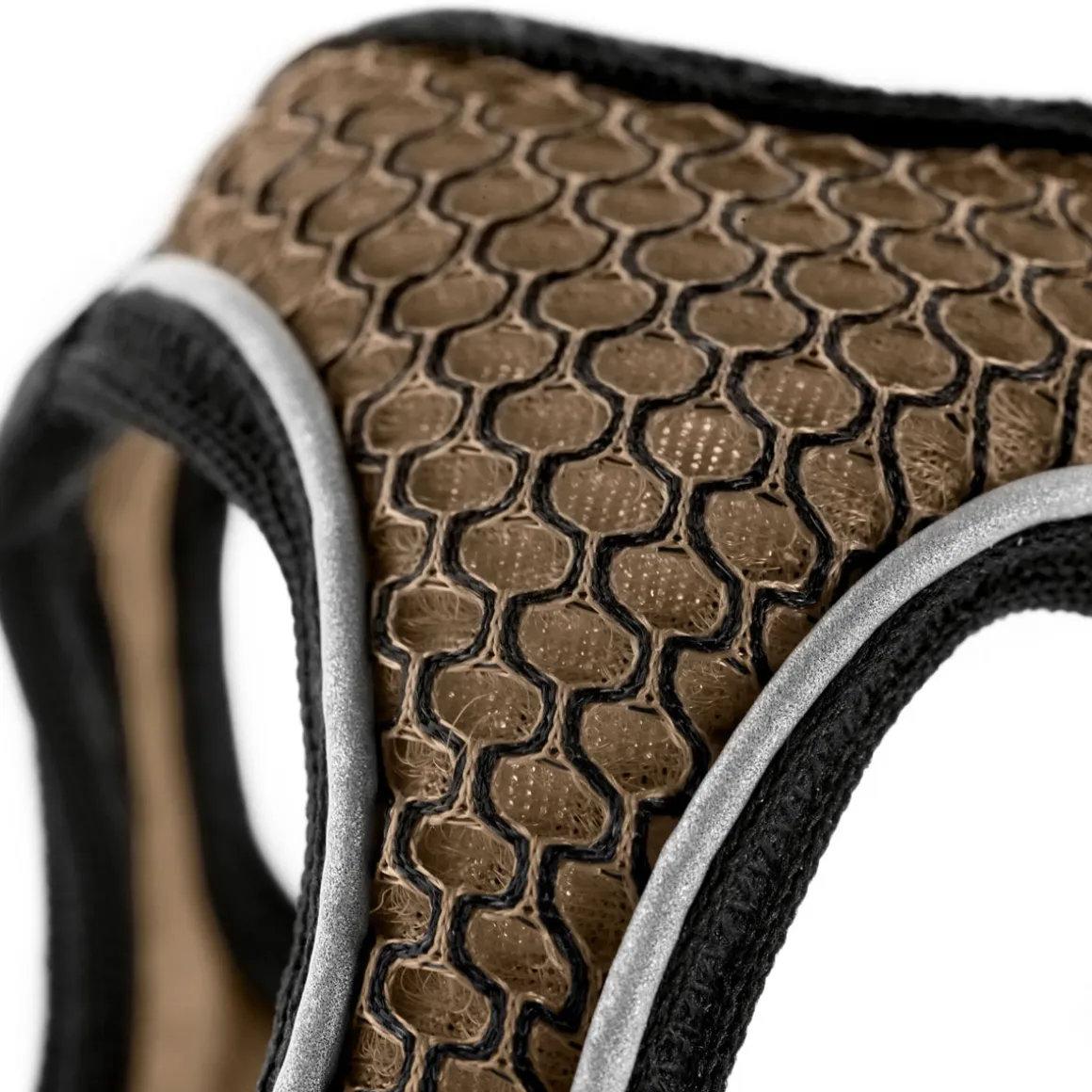 Hunter Hundegeschirr Hilo Comfort braun Größe XXS-XS