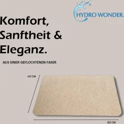 HydroWonder Sicherheits-Duschmatte, 40x60