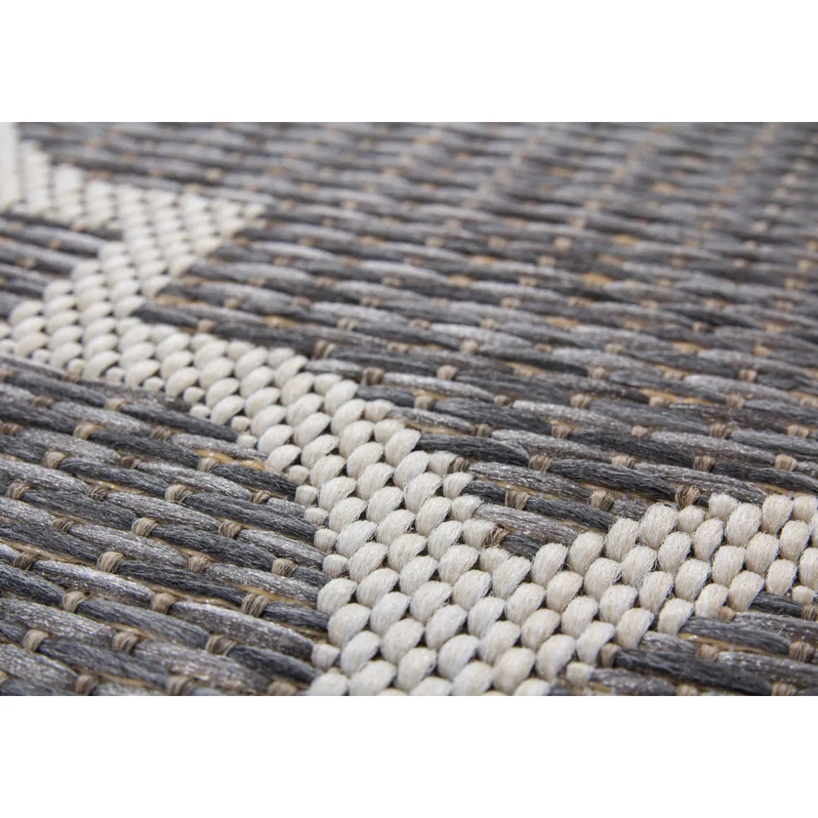 In- und Outdoor-Teppich „Indonesia - Batu“, grau