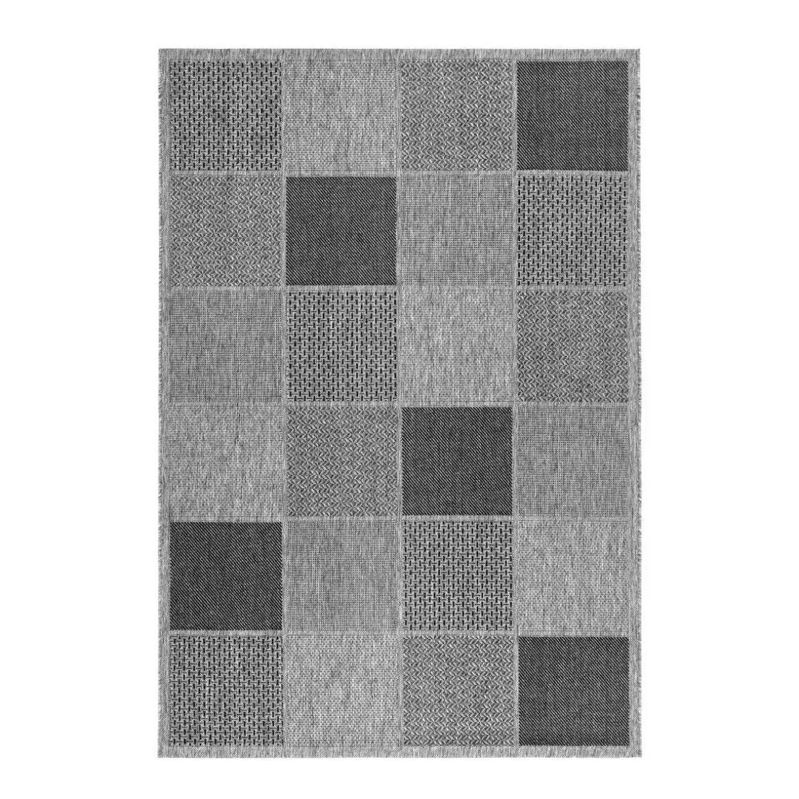 In- und Outdoor-Teppich „Indonesia - Sulawesi“, silber