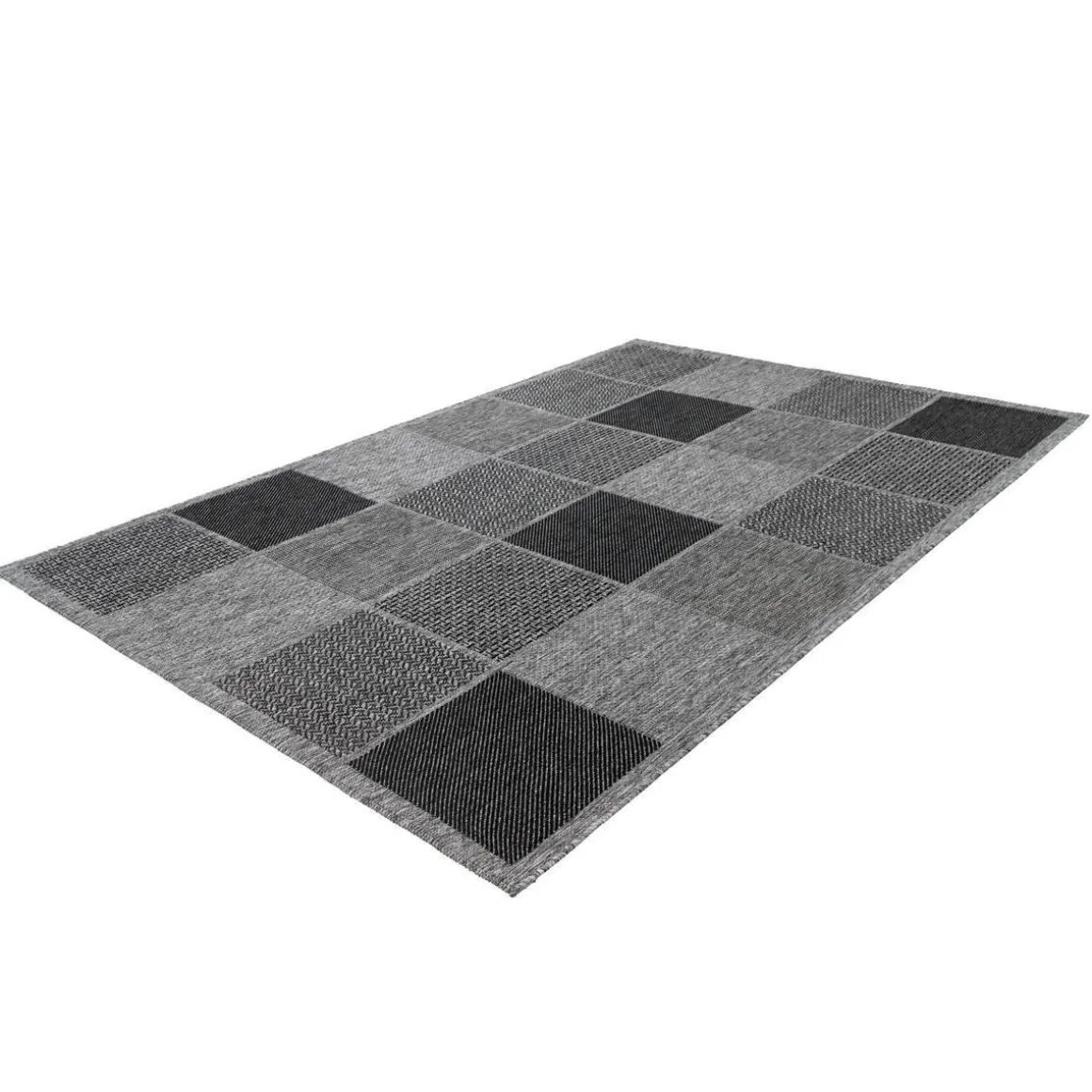 In- und Outdoor-Teppich „Indonesia - Sulawesi“, silber