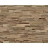 Indo Wandverkleidung Bangkirai Natur 5er-Set