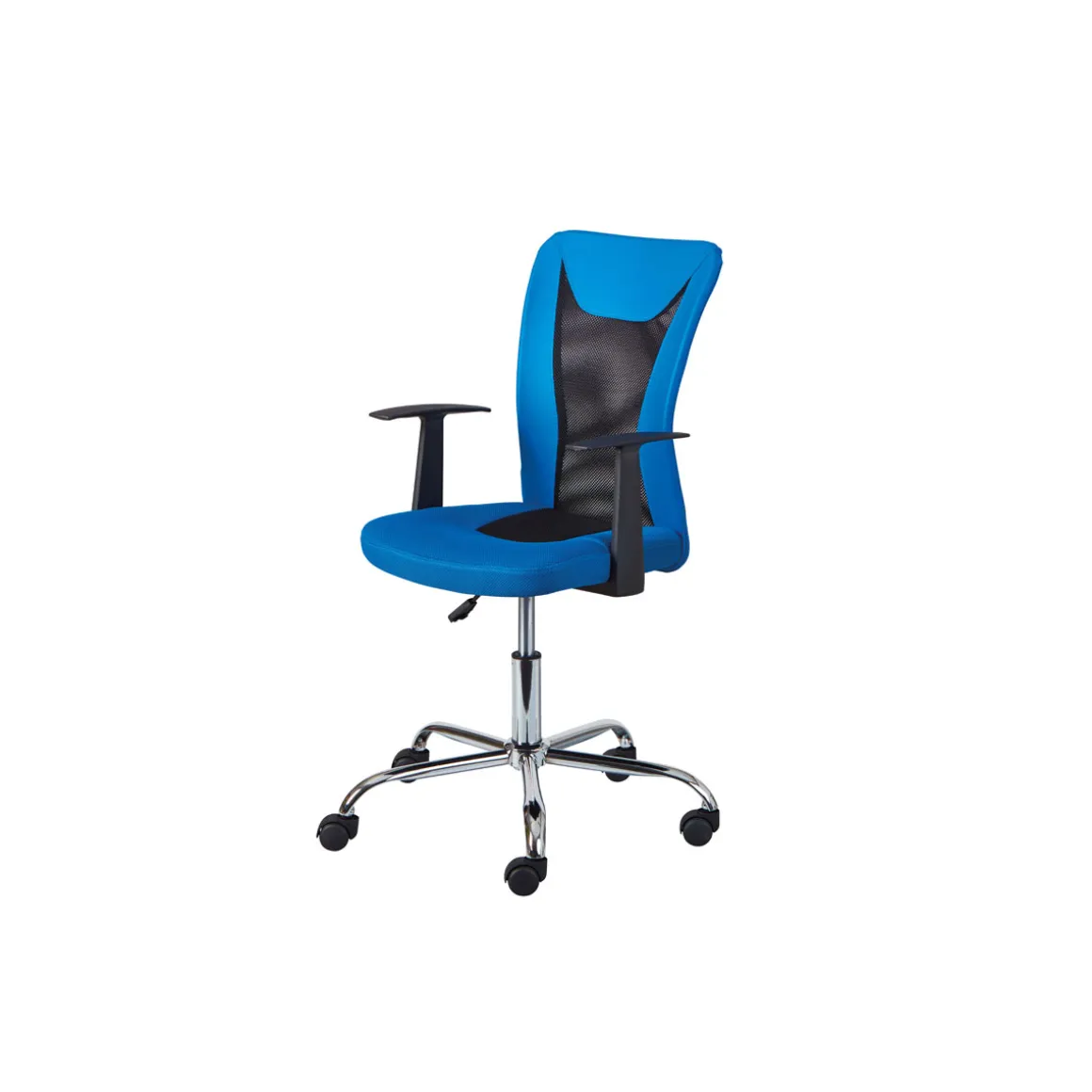 Inter Link Kinder-Drehstuhl „Donny“, blau, 48x99x55 cm