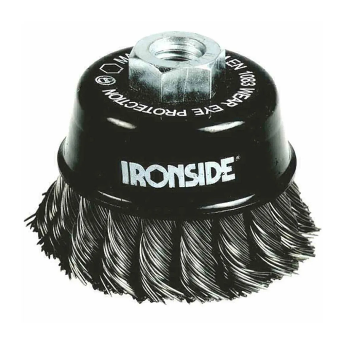 Ironside Topfbürste für Winkelschleifer Durchmesser 80 mm