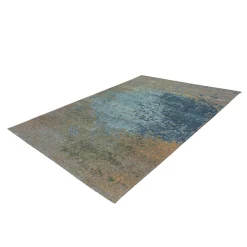 Jacquard-Teppich „Blaze 100“, multi/blau