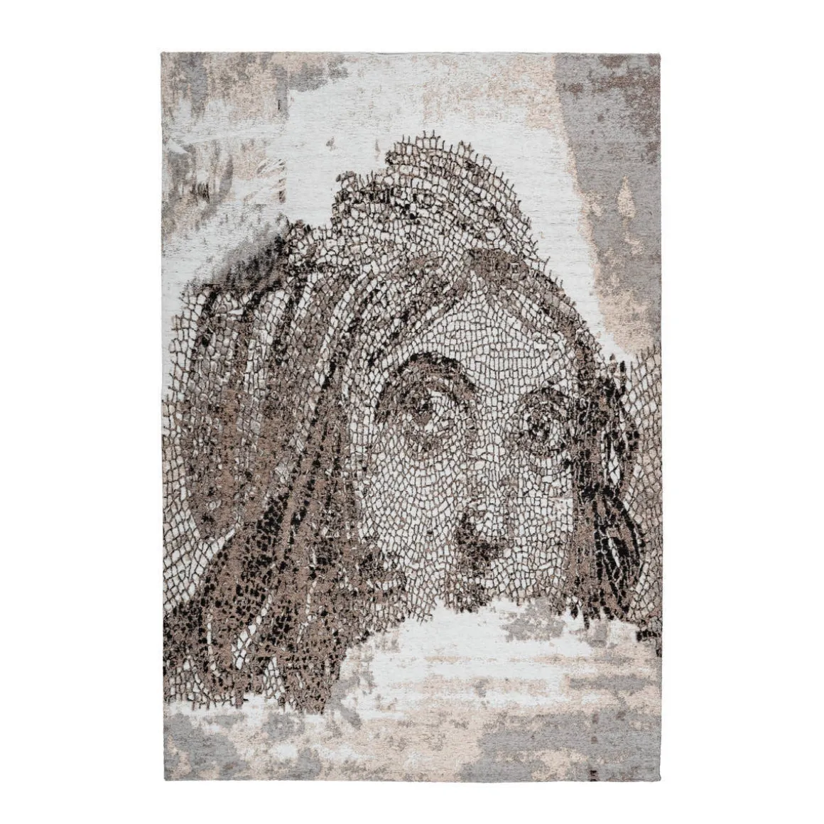 Jacquard-Teppich Iglesia 200 taupe