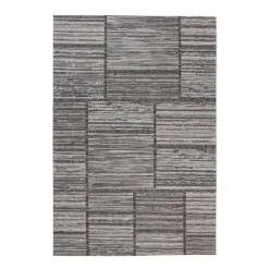 Jacquard-Teppich Phoenix 112 natur/grau