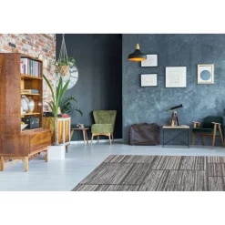 Jacquard-Teppich Phoenix 112 natur/grau